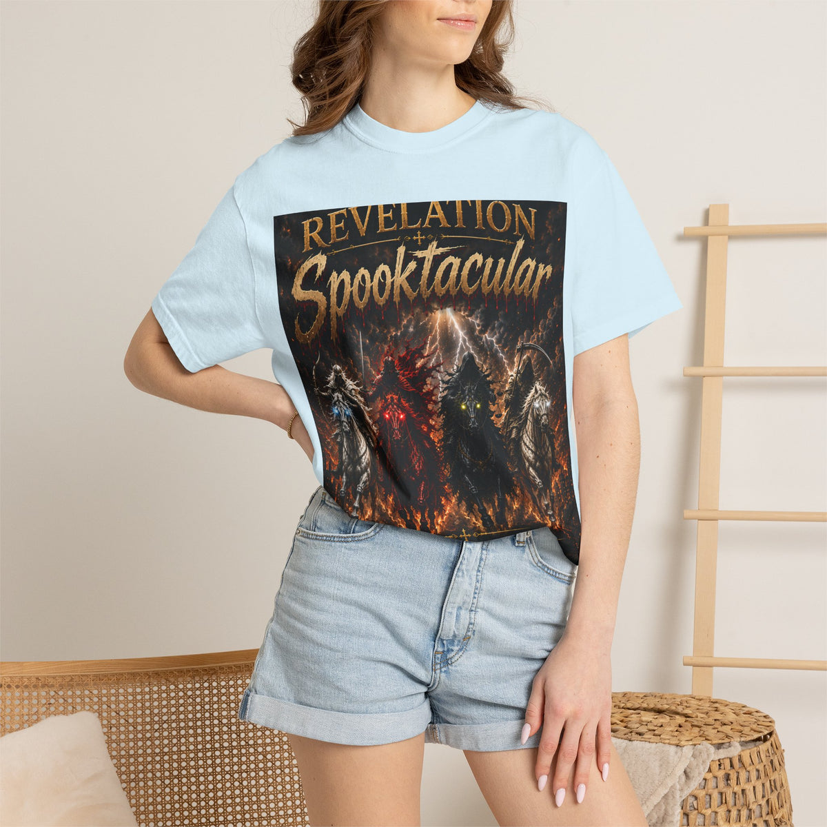 Revelation Spooktacular T-Shirt — Four Horsemen Graphic Tee (Revelation 6)