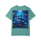 Pisces Zodiac T-Shirt — Mystical Ocean Shark Astrological Tee