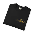 2226 Minimalist Chest Logo Tee — Subtle Gold Graphic T-Shirt