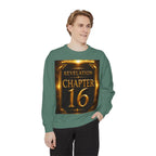 Revelation Chapter 16 Sweatshirt — "Judgment Begins" Apocalyptic Graphic