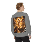 Revelation Chapter 1 Sweatshirt — Golden Christ Return Religious Crewneck