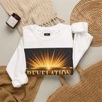 Revelation Chapter 1 Crewneck Sweatshirt — Christian Jesus Second Coming Design
