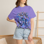 Pisces Zodiac T-Shirt — Mystical Ocean Shark Astrological Tee