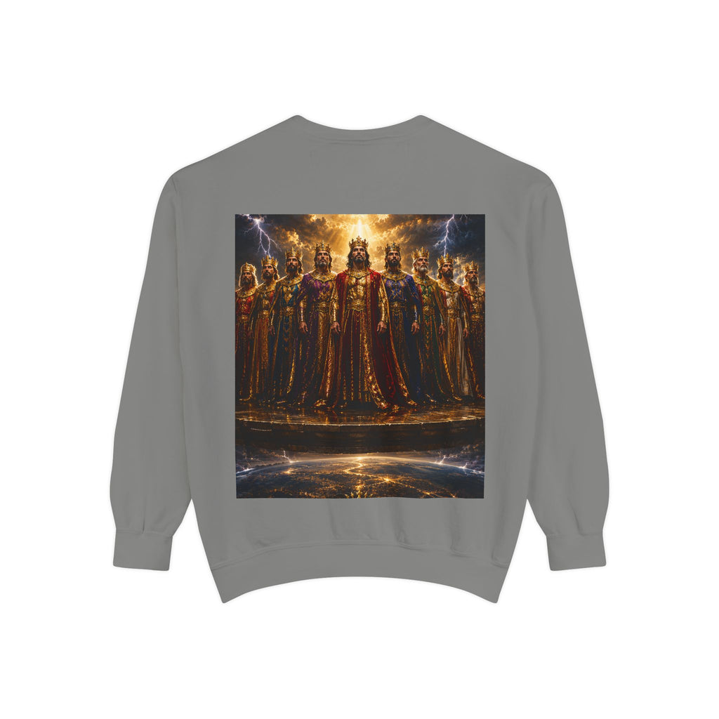 The Kings of the Earth Sweatshirt — Royal Christian Statement Pullover