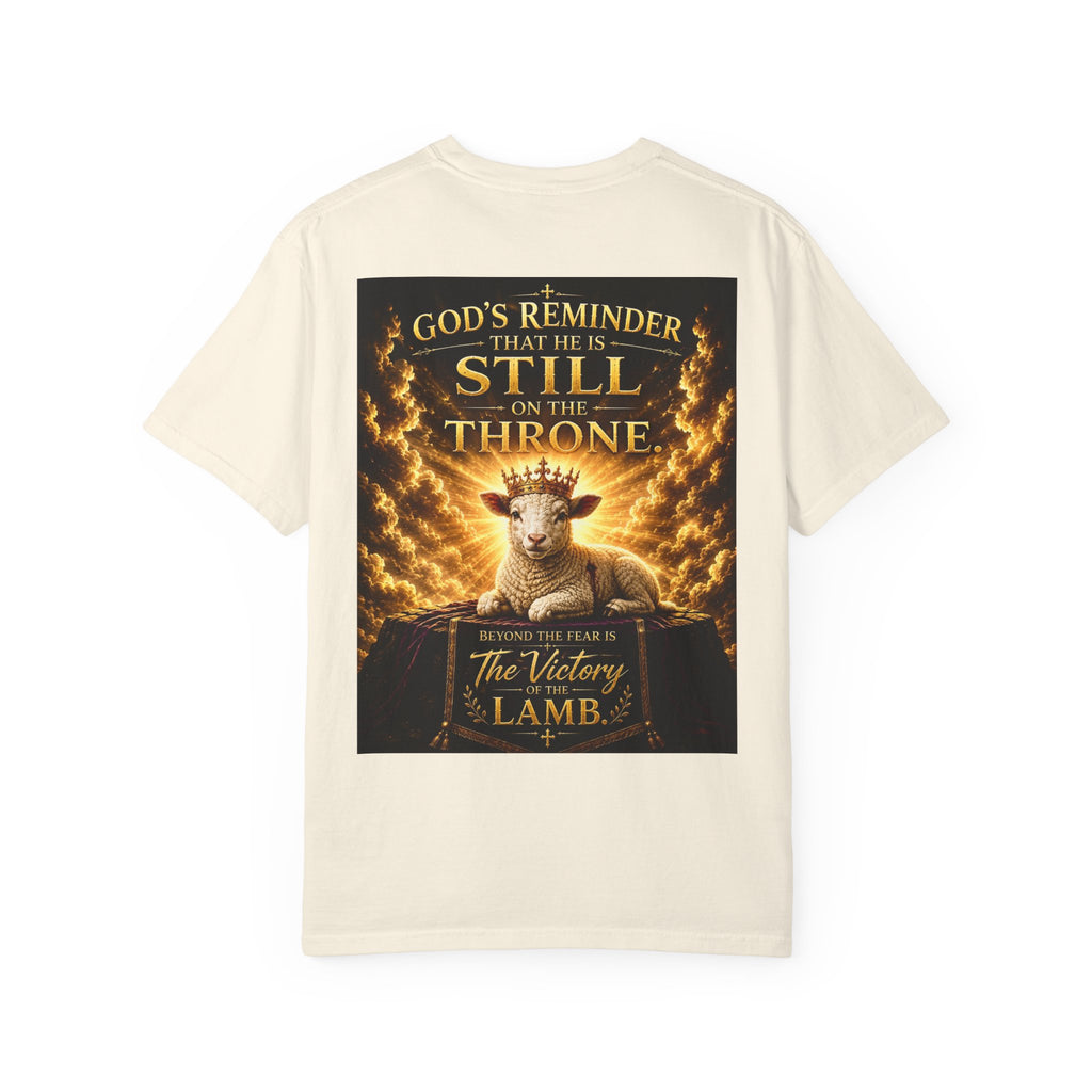 Christian Inspirational T-Shirt — "Speak Life" & "Still on the Throne" Faith Graphic Tee