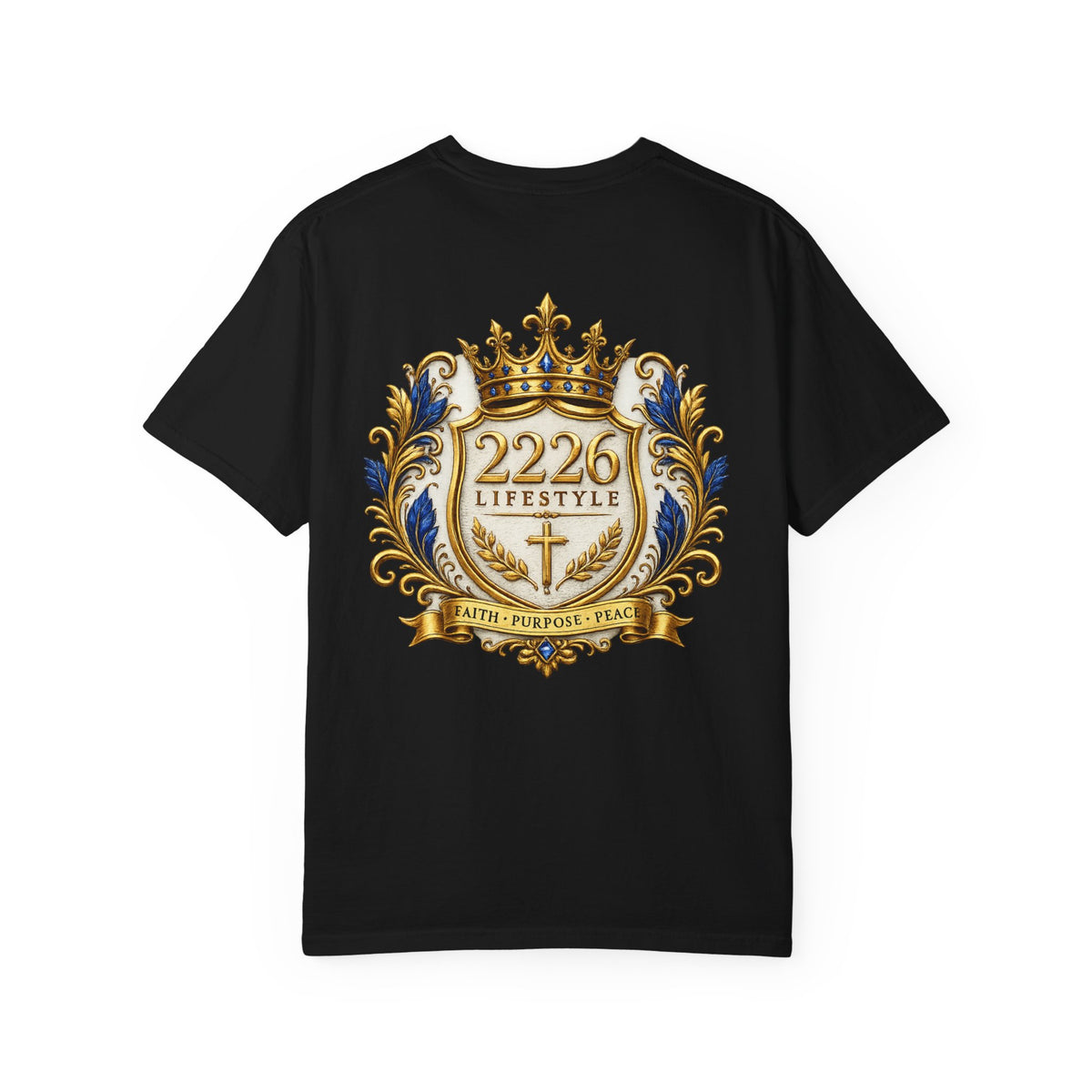 Crest Tee — 2226 Lifestyle Crown Emblem T-Shirt