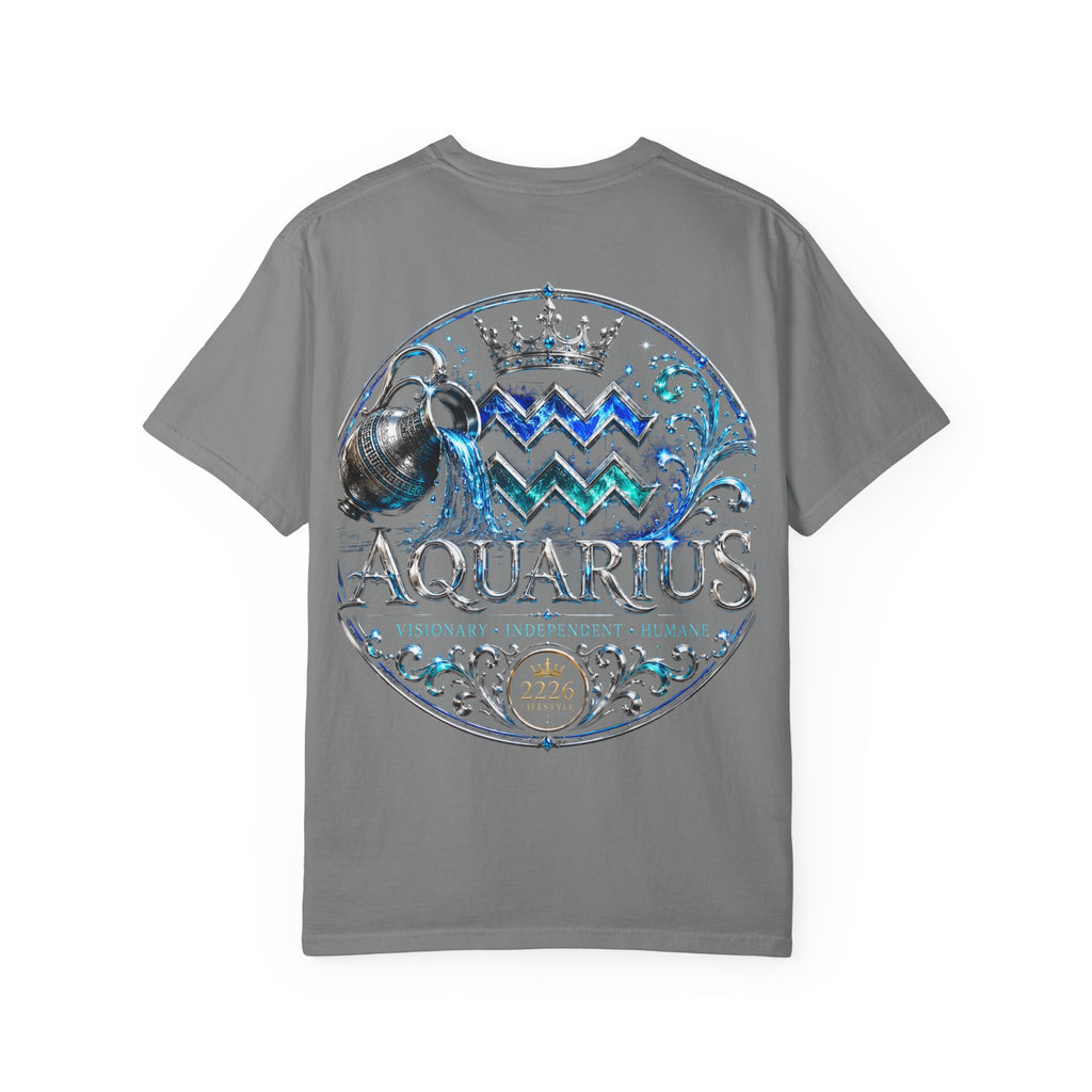 Aquarius Zodiac T-Shirt — Water Bearer Astrology Tee
