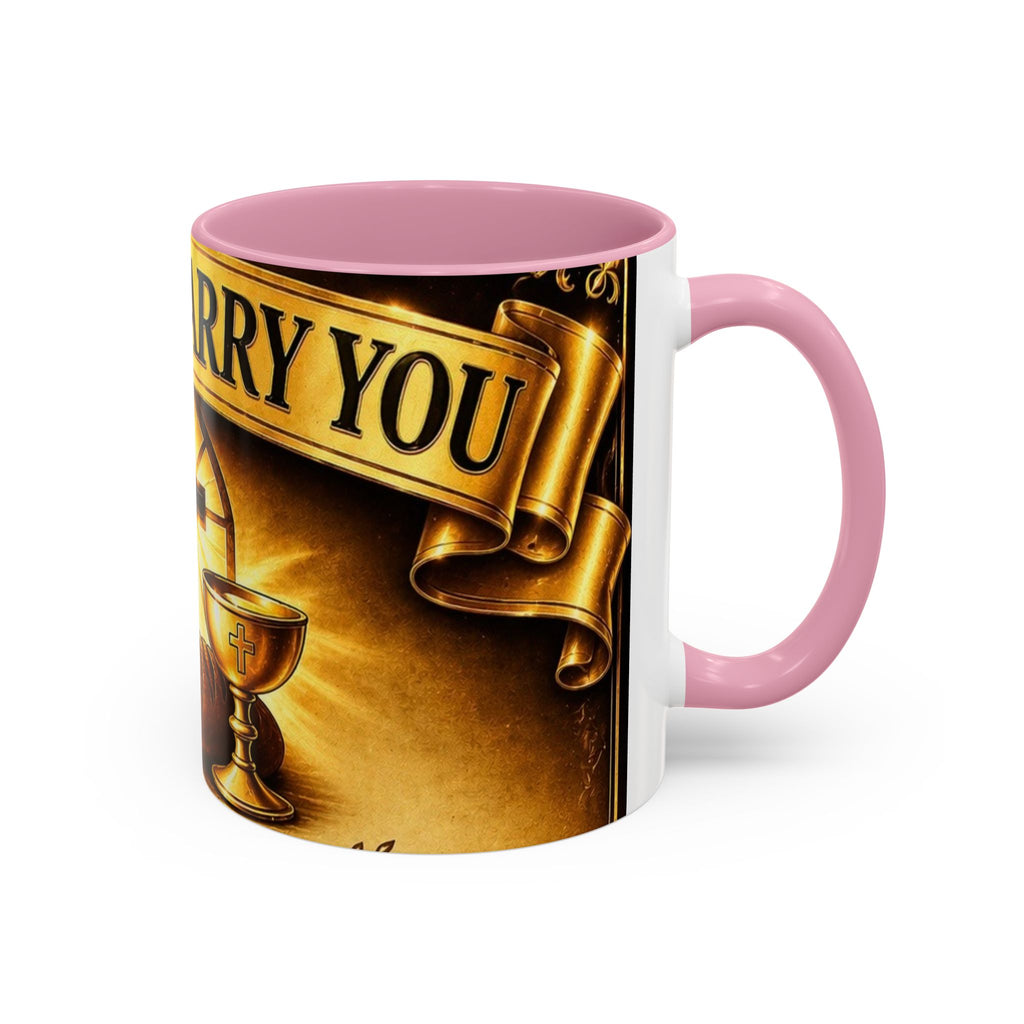 Religious Communion Mug — 'I Will Carry You' Coffee Cup (11oz/15oz)
