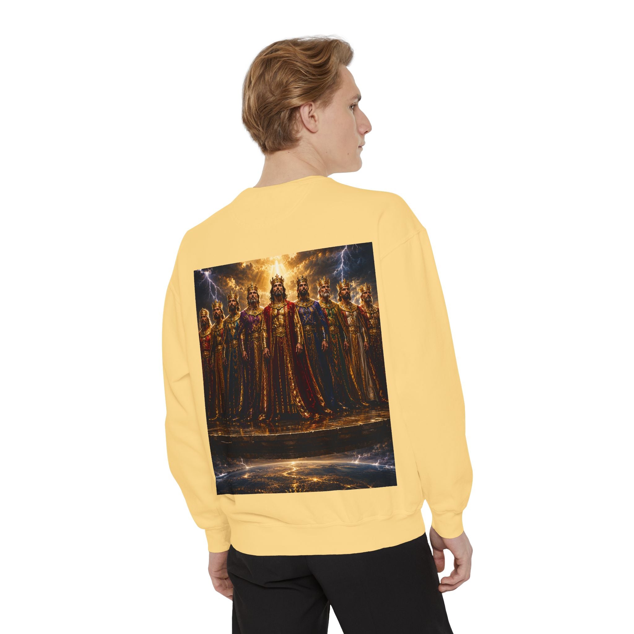 The Kings of the Earth Sweatshirt — Royal Christian Statement Pullover