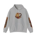 Scorpio Zodiac Hoodie — Ornate Crowned Scorpio Graphic Hooded Sweatshirt