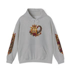 Scorpio Zodiac Hoodie — Ornate Crowned Scorpio Graphic Hooded Sweatshirt