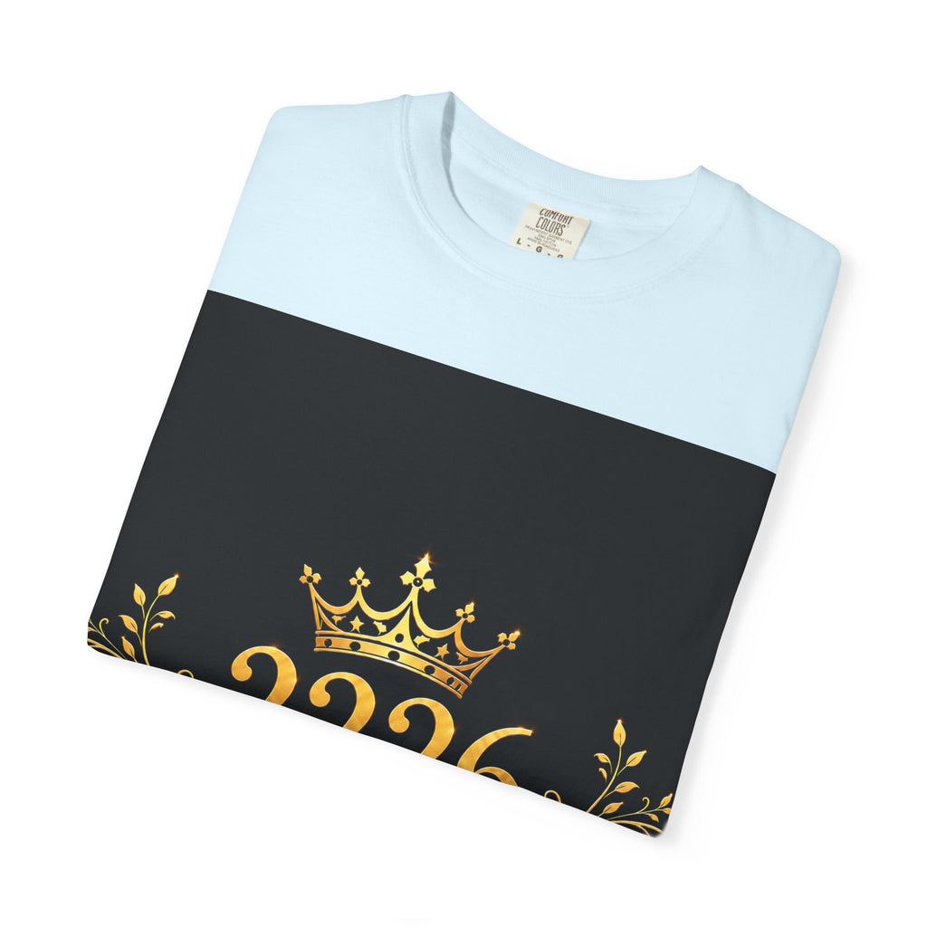 Lion Crest T-Shirt — Golden Crown 2226 Design