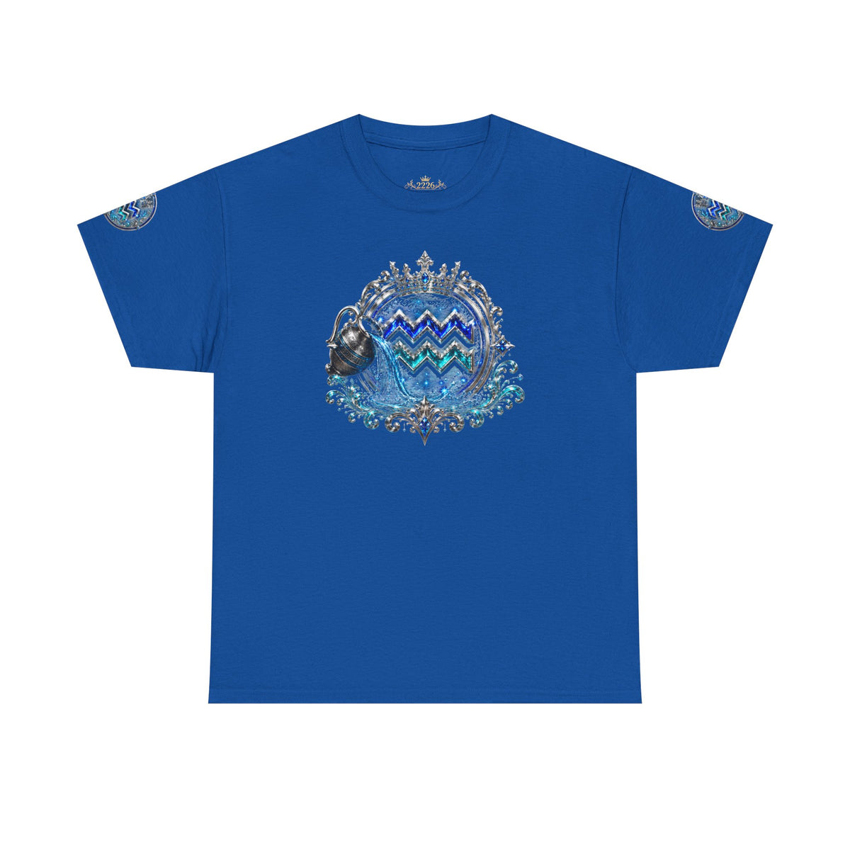 Aquarius Zodiac T-Shirt — Water Bearer Astrology Tee
