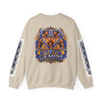 Gemini Zodiac Sweatshirt — Twin Princes Astrological Crewneck
