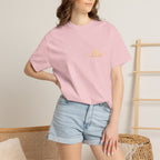 2226 Minimalist Chest Logo Tee — Subtle Gold Graphic T-Shirt
