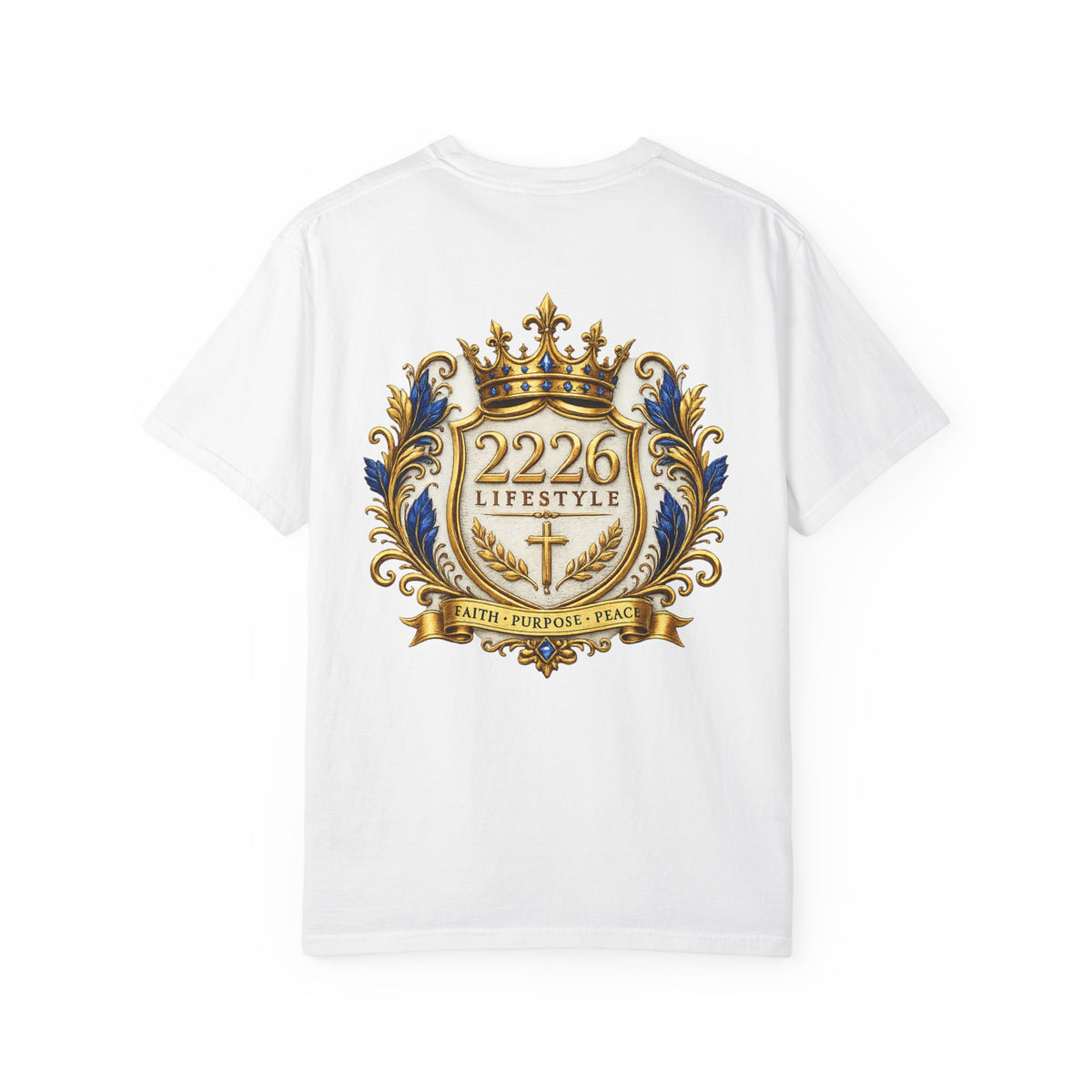 Crest Tee — 2226 Lifestyle Crown Emblem T-Shirt