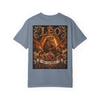 Leo Zodiac Lion T-Shirt — Regal Crowned Lion Astrology Tee