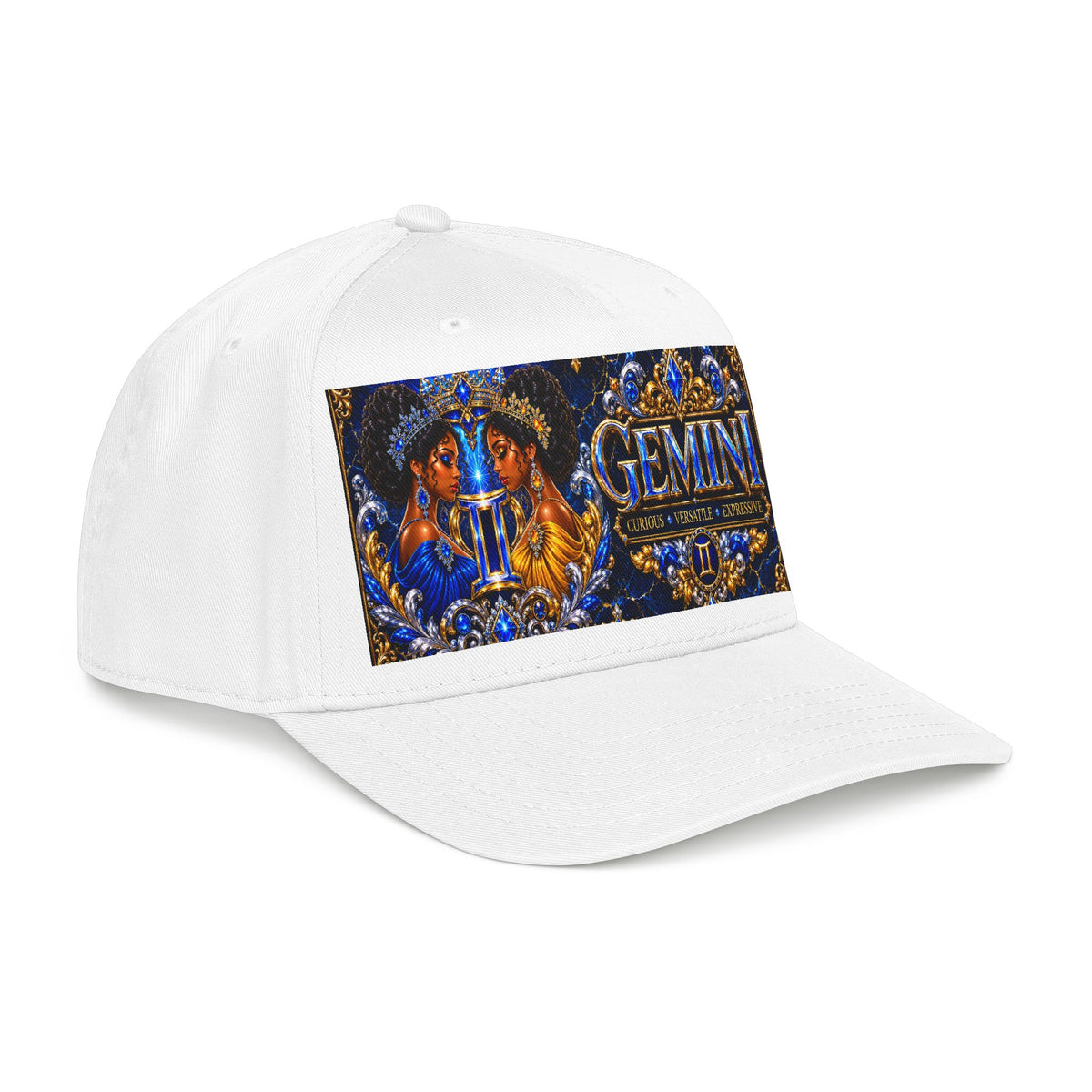 Gemini Zodiac Baseball Cap – Twin Stars Astrology Hat with Gemini Text