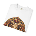 Aries Ram Zodiac T-Shirt — Bold Gold Astrology Tee