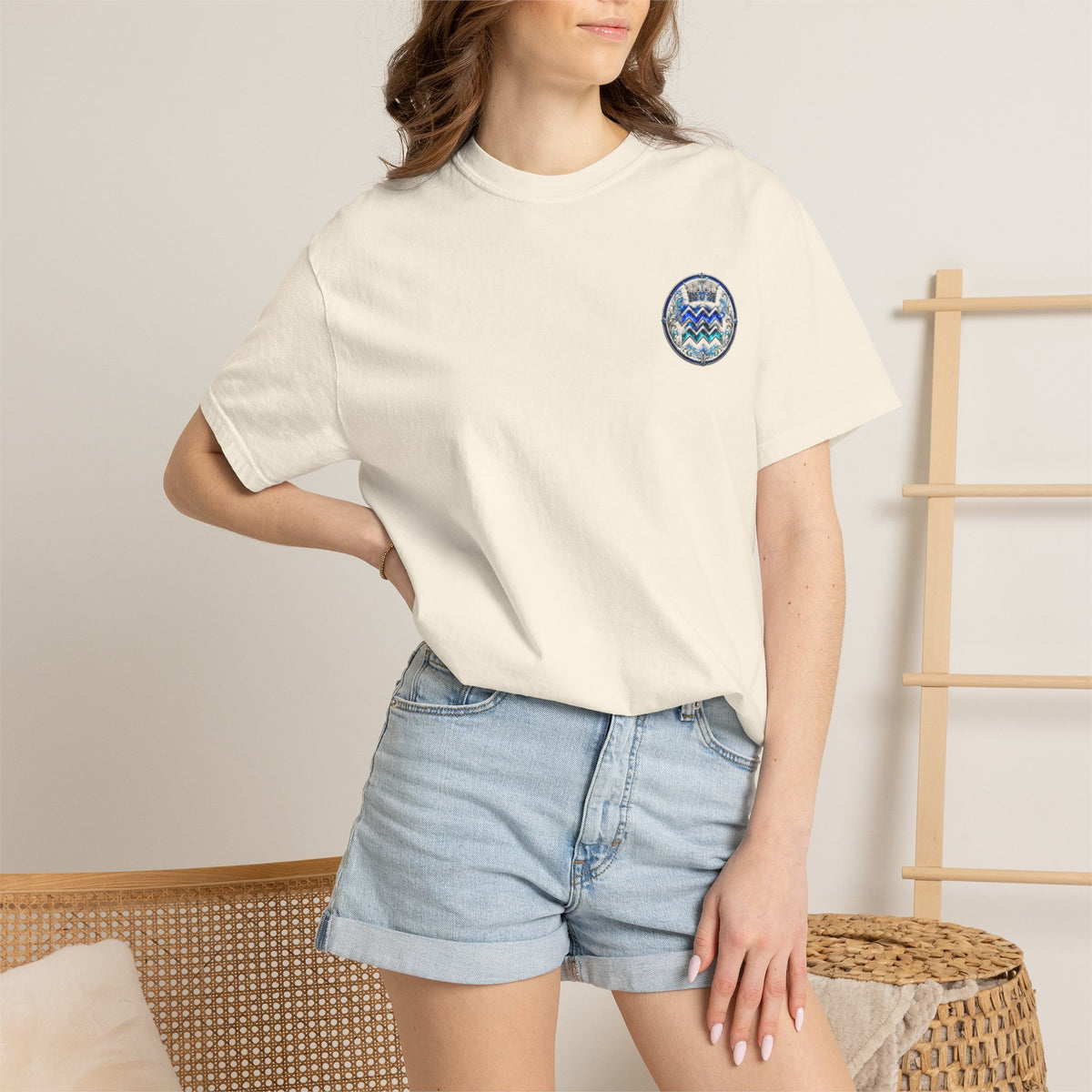 Aquarius Zodiac T-Shirt — Water Bearer Astrology Tee