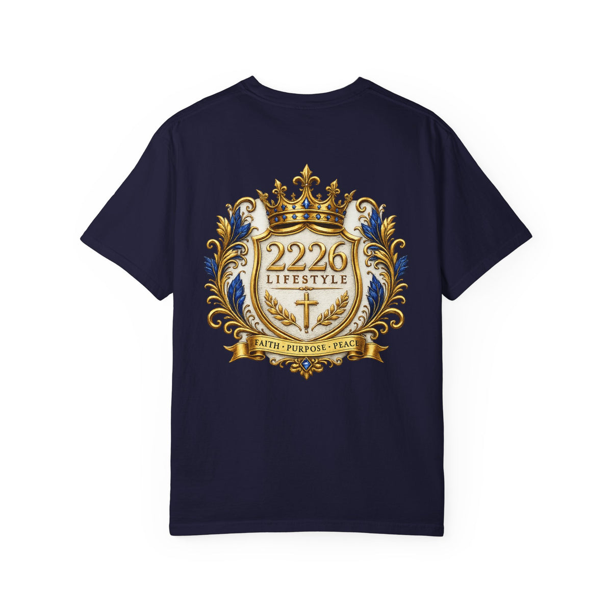 Crest Tee — 2226 Lifestyle Crown Emblem T-Shirt