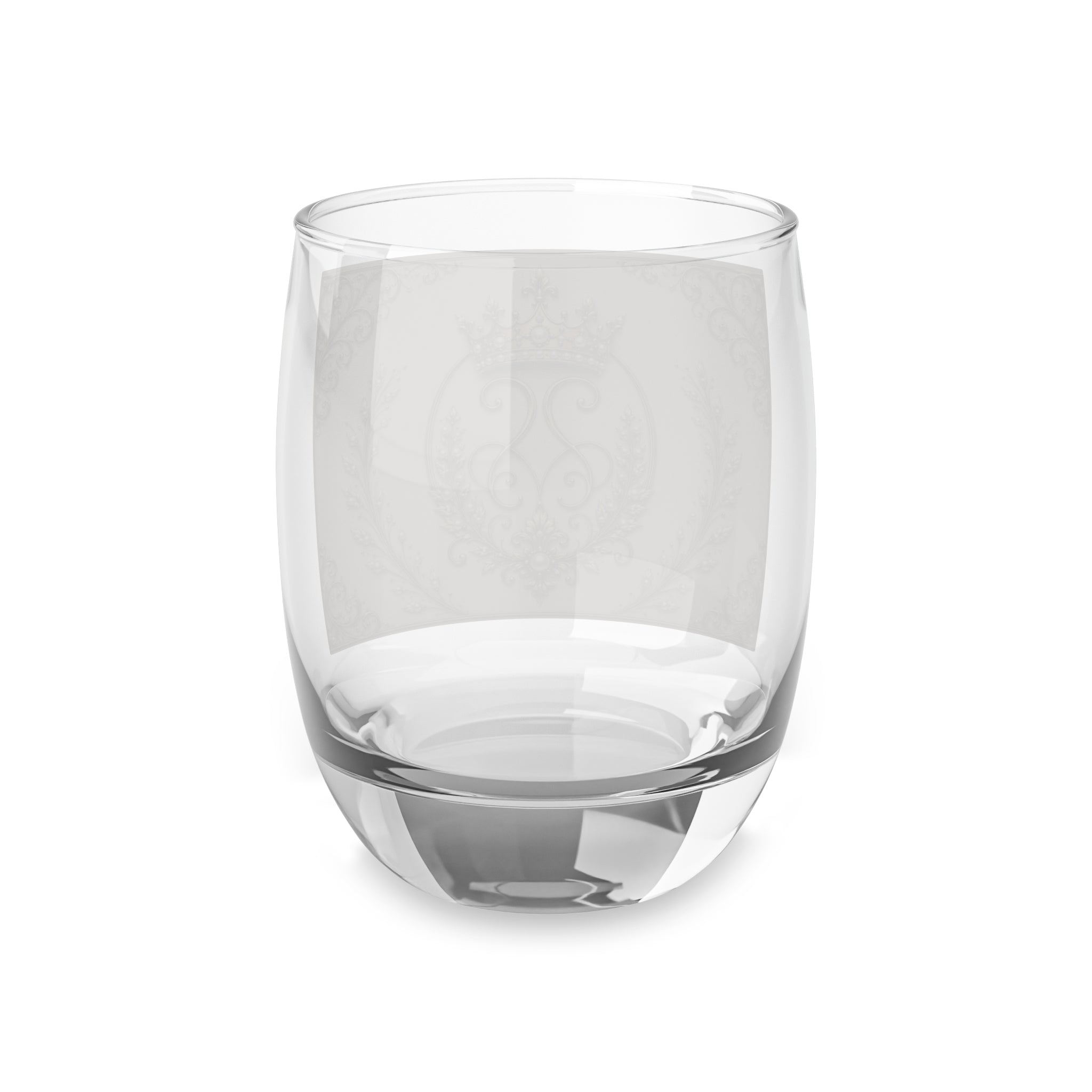 Regal Crown Crest Whiskey Glass — Vintage Gold Barware for Him, Gifts & Special Occasions