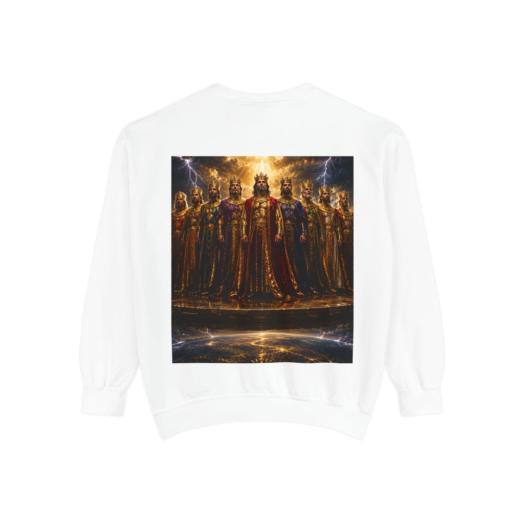The Kings of the Earth Sweatshirt — Royal Christian Statement Pullover