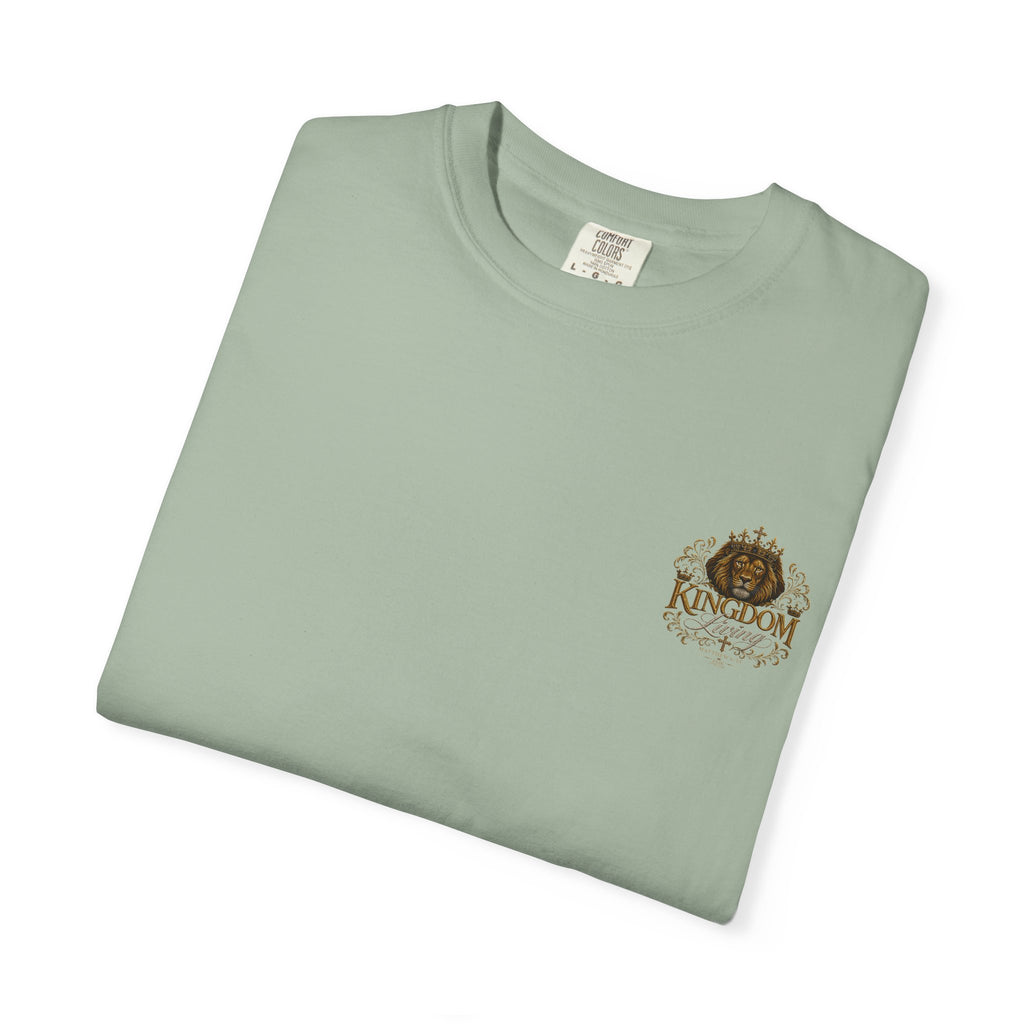 Lion 'Built Right, Walking the King' Graphic T‑Shirt