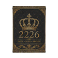 Crown Emblem Woven Tapestry — Regal 2226 Wall Hanging