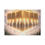 Radiant Floating Temple Glass Cutting Board — Ethereal Kitchen Art
