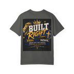 Built Right Lion T-Shirt — Strong, Wise & Faithful Christian Tee