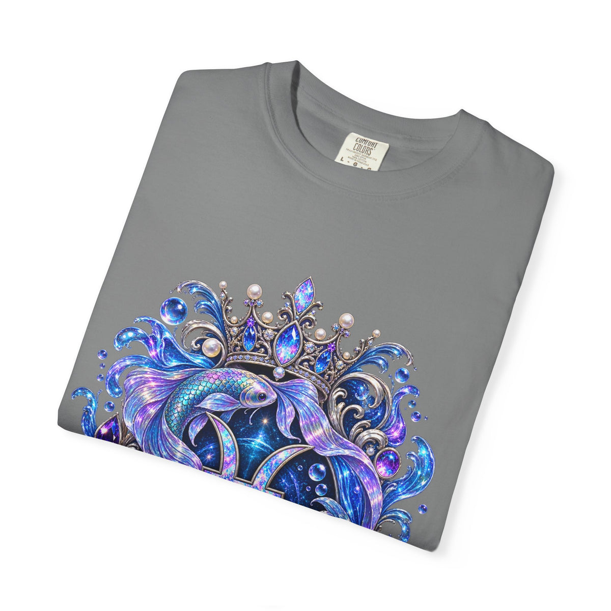 Pisces Mermaid T-Shirt — Zodiac Pisces Symbol Graphic Tee