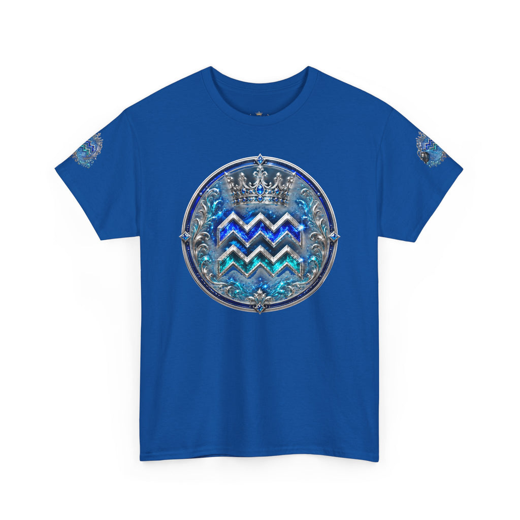 Aquarius Zodiac T-Shirt — Water Bearer Astrology Tee