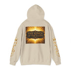 The Kings of the Earth Hoodie – Gold Radiant Crown Sweatshirt (2/6 Sleeve Design)