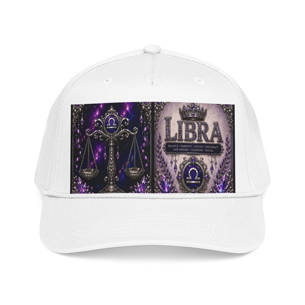 Libra Scales Baseball Cap — Zodiac Astrology Hat