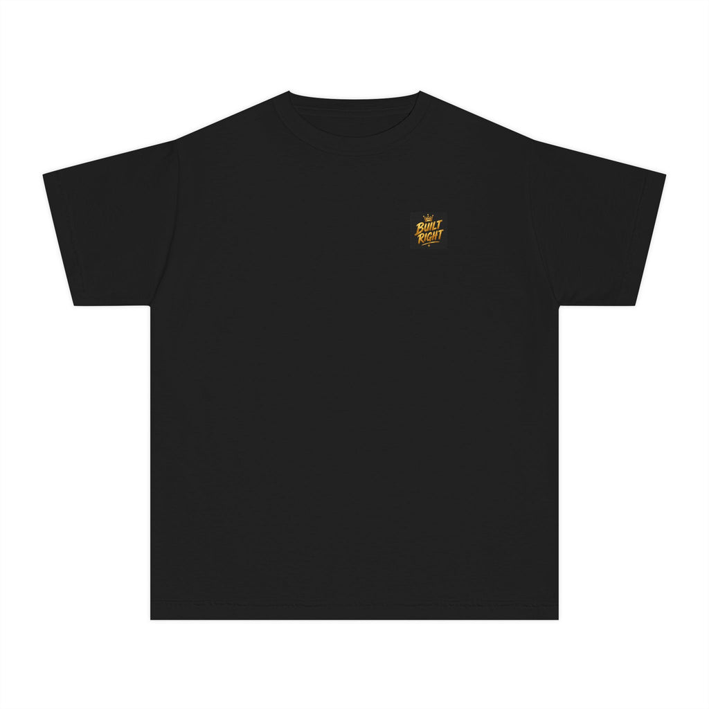 Youth Tee — "Built Right" Inspirational Graphic Tee (Beautiful Brave Brilliant)