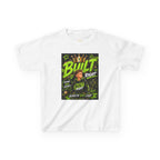 Kids Tee — "Built Right" Christian Graphic T‑Shirt (Faith, Crown & Cross Design)