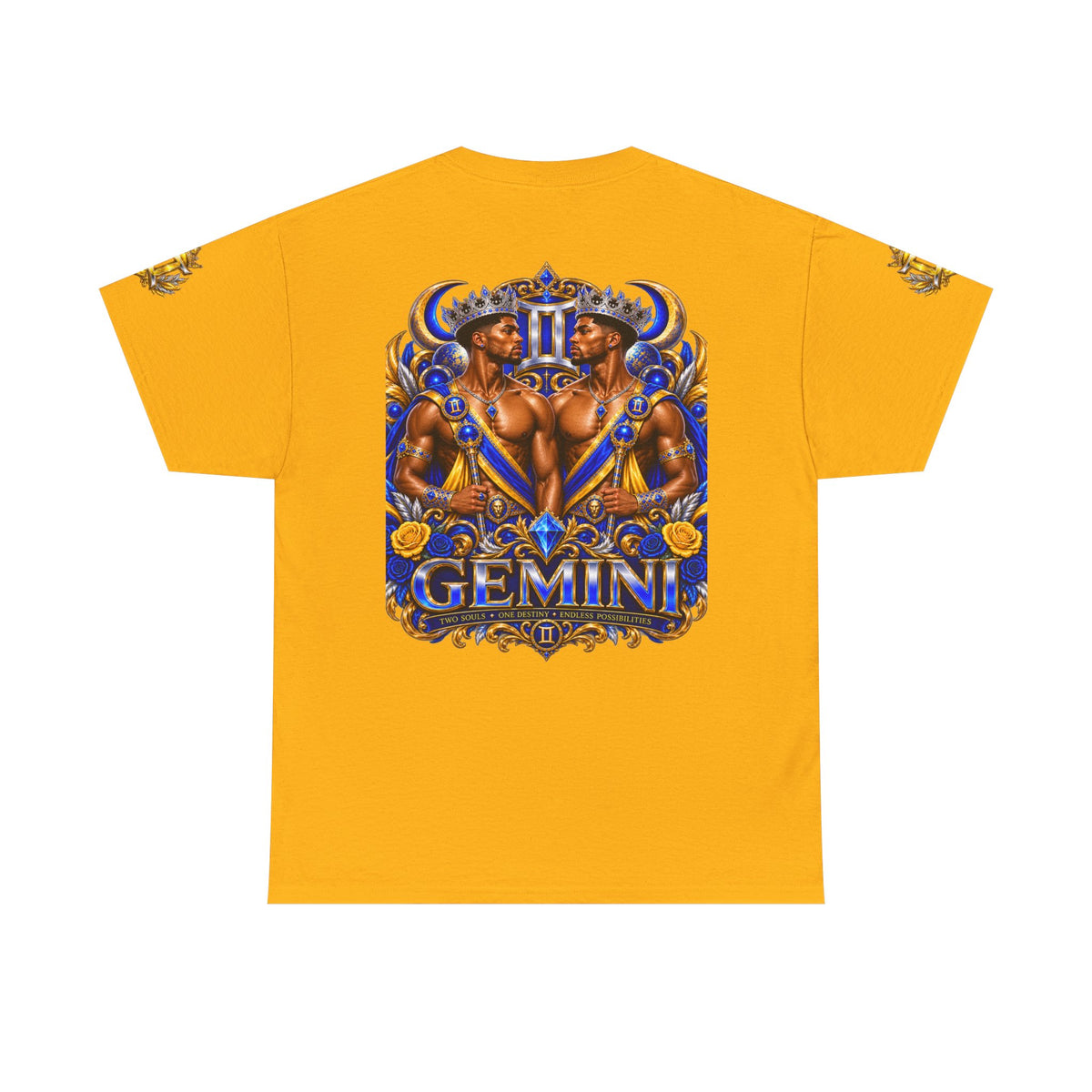 Gemini Zodiac T-Shirt — Bold Twin Astrology Tee