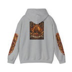 Ornate Lion Hoodie – Regal Baroque Lion Graphic Hooded Sweatshirt