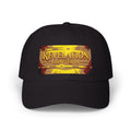 Revelation Chapter 4 White Dad Cap — Gold Vintage Bible Verse Hat