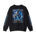 Aquarius Zodiac Sweatshirt — Astrology Water-Bearer Crewneck