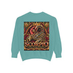 Scorpio Zodiac Sweatshirt — Regal Gold Scorpion Astrological Crewneck