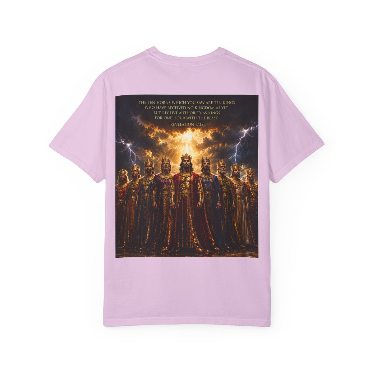 Kingdom Living T-Shirt — Regal Lion Christian Faith Tee