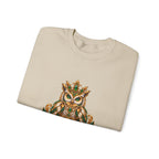 Virgo Zodiac Crewneck Sweatshirt — Owl Virgo Astrology Sweatshirt