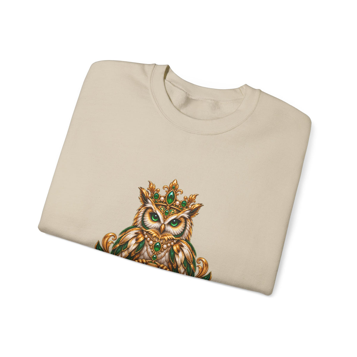 Virgo Zodiac Crewneck Sweatshirt — Owl Virgo Astrology Sweatshirt