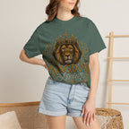 Kingdom Living T-Shirt — Regal Lion Christian Faith Tee