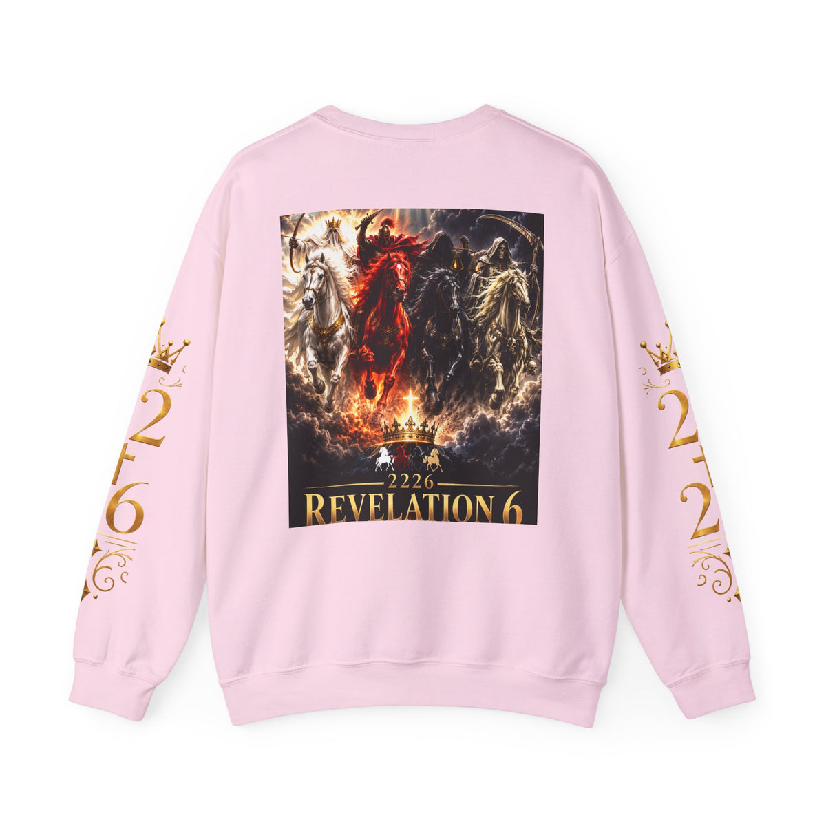 Revelation 6 Four Horsemen Crewneck Sweatshirt