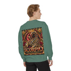Scorpio Zodiac Sweatshirt — Regal Gold Scorpion Astrological Crewneck