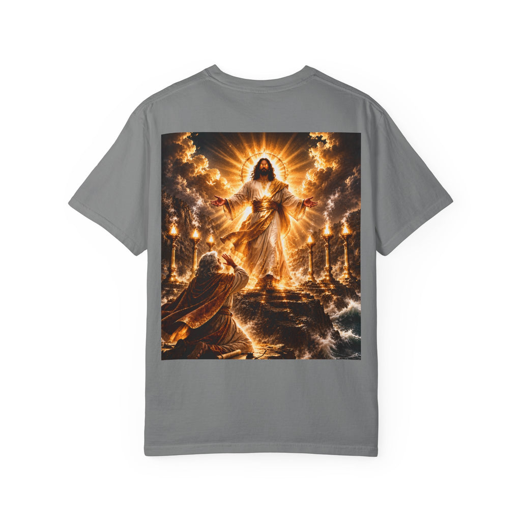 Revelation Chapter 1 T-Shirt — Glorious Jesus Radiant Christian Graphic Tee