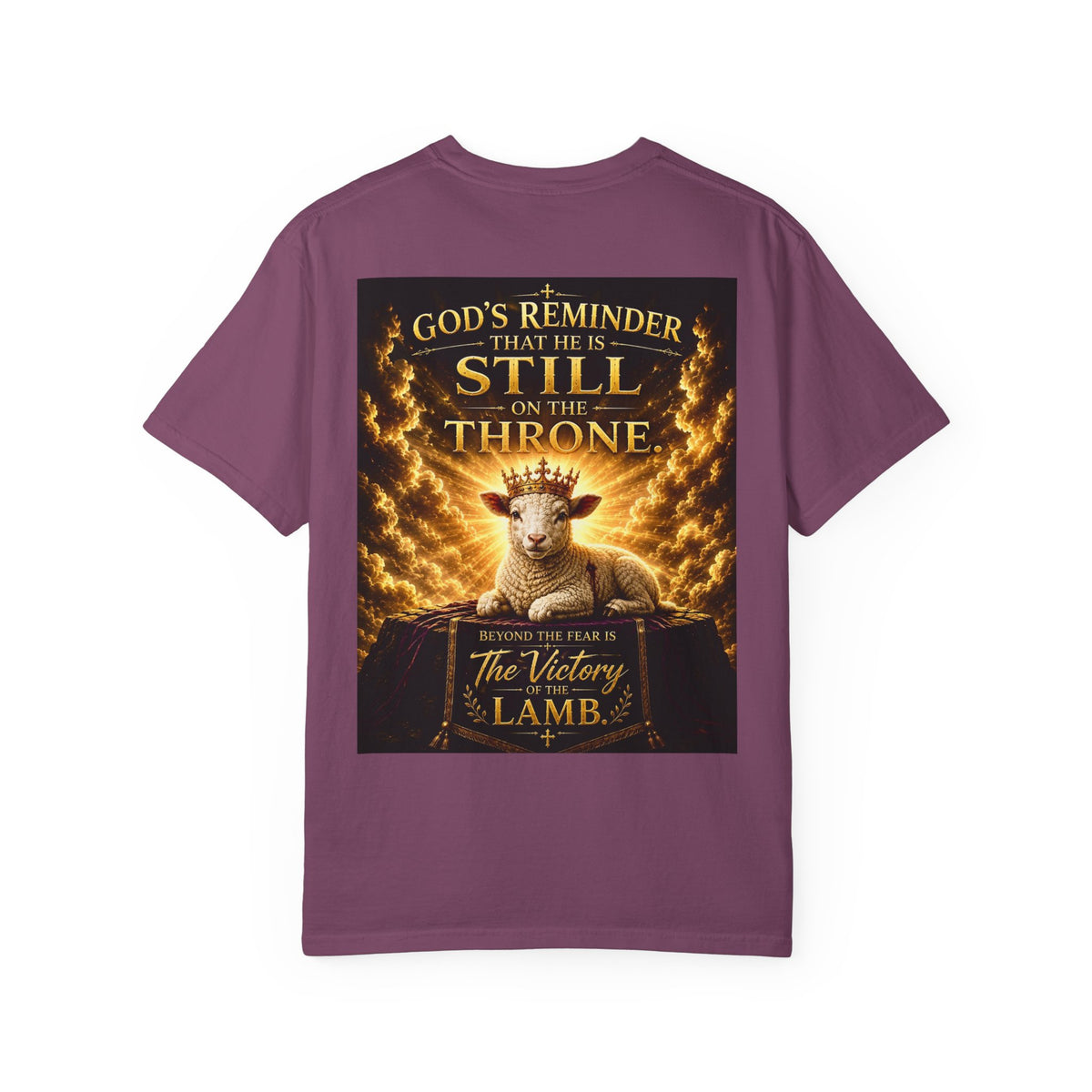 Christian Inspirational T-Shirt — "Speak Life" & "Still on the Throne" Faith Graphic Tee